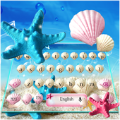 Summer Beach shell Keyboard Theme icon