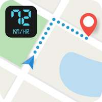 GPS digital speedometer -Voice navigation-Map view on 9Apps