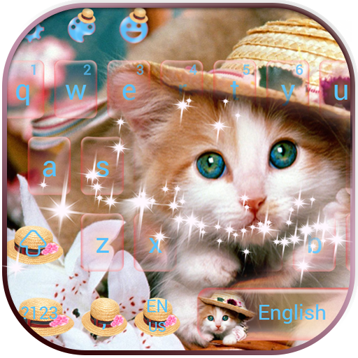 Theme Cute Cat Keyboard icon
