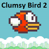 Clumsy Bird 2 - Free Bird Games Free Download Play icon