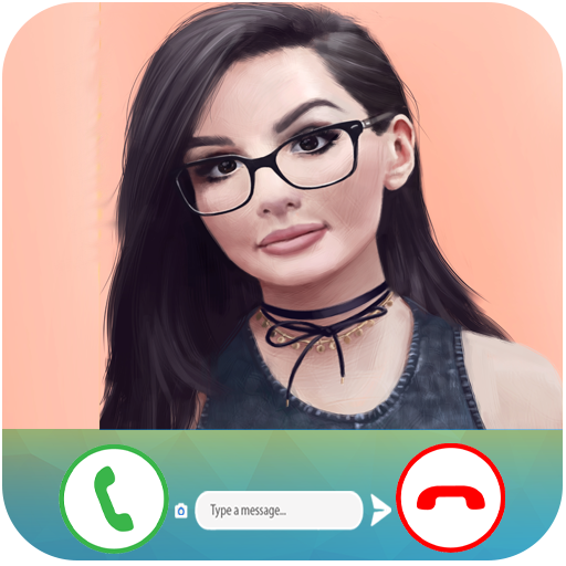 SniperWolf Fake Call icon
