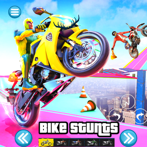 Super Hero Bike Mega Ramp 2021 _ Racing Simulator icon