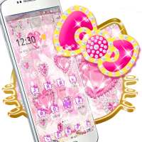 Cute Kitten Pink Diamond Live Wallpaper Themes on 9Apps
