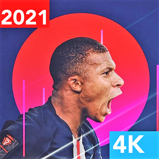 Wallpaper Football 4K Mbappe Messi Ronaldo Neymar icon