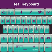 Teal Keyboard icon