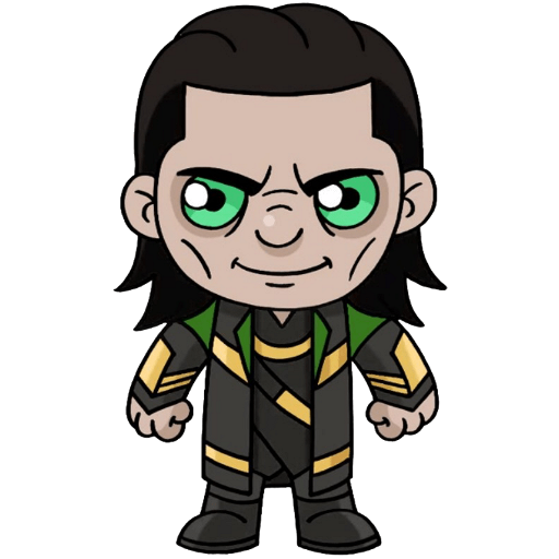 How to draw Loki icon