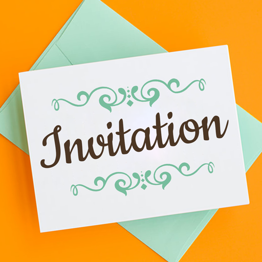 Invitation Card Maker, Invite Maker (RSVP) أيقونة