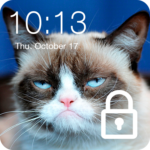 Grumpy Cat Wallpaper HD Screen Lock icon