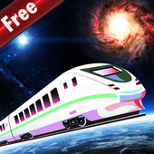 Space Train Travel Simulator icon
