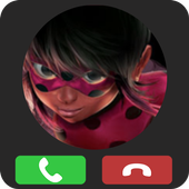 Ladybug Incoming Call Miraculous icon
