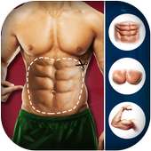 Man Fit Body Editor - Six Pack Abs Body Style on 9Apps