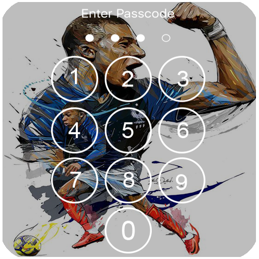 Kylian Mbappe Lock Screen icon