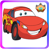 How To Draw Lightning Mcqeen (Cars coloring) icon