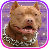Thème de Clavier Chien Pitbull icon