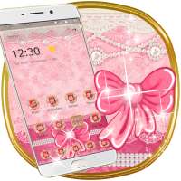 Pink Diamond Rose Theme on 9Apps