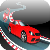 Cars Racing - highway traffic icon