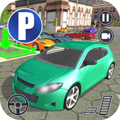 Realistic Auto Car parking Dr. Driving Sim 2019 icon