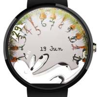 Сонный Зайка 🐇 Бесплатный Циферблат on 9Apps