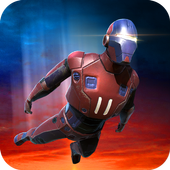 Bat vs Steel Hero icon