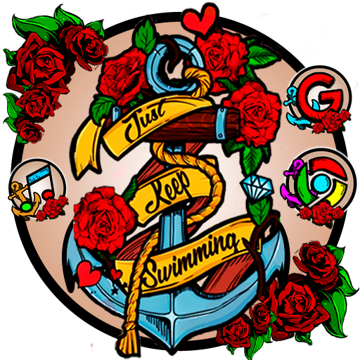 Graffiti Anchor Themes Live Wallpapers icon