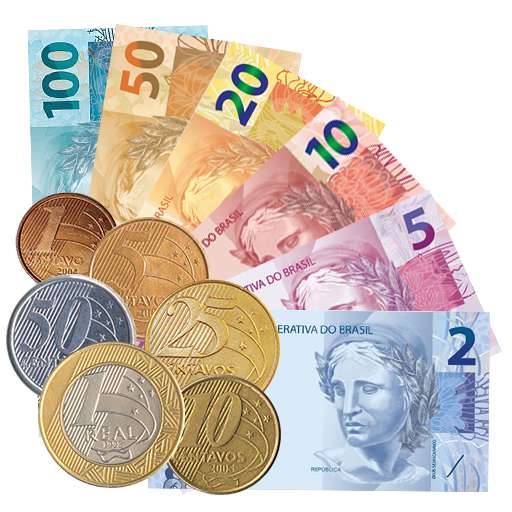 Contador de Moedas, Notas e Troco icon