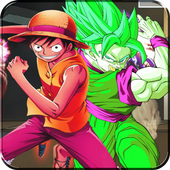 Super Goku Fighting Luffy Piece icon