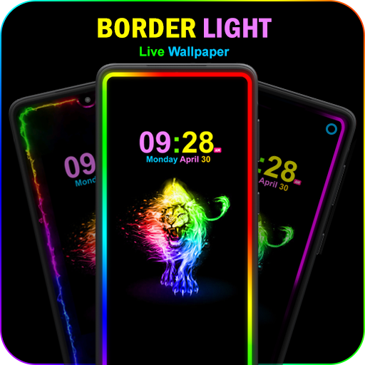 Border Light LED Edge lighting Color LiveWallpaper icon