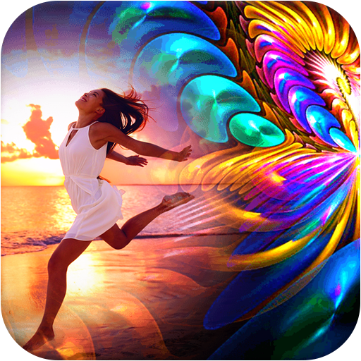 Neon effect Photo icon