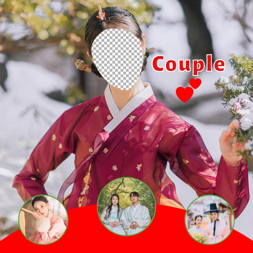 Hanbok Korean Wedding Couple icon