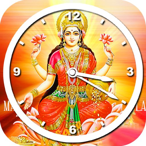 Lakshmi Devi Clock Live Wallpaper icon