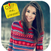 HOT women numbers phone dating icon