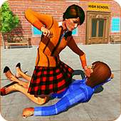 High School Girl Bully Gang: Street Gangster