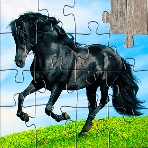 Horse Jigsaw Puzzles Game Kids icon
