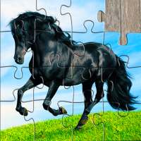 Horse Jigsaw Puzzles Game Kids