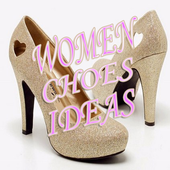 women shoes design icon