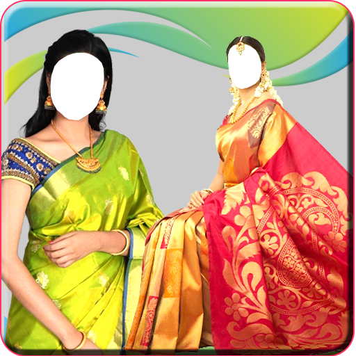 Pattu Saree Photo Montage icon