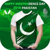 Pakistan Flag T Shirts Maker - 14 Aug Photo Editor