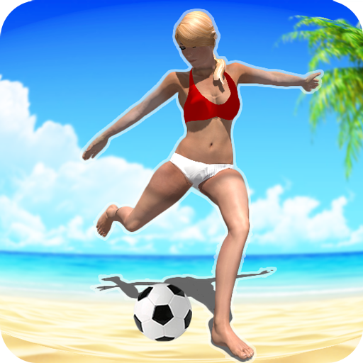 Beach Soccer Ball Kick icon