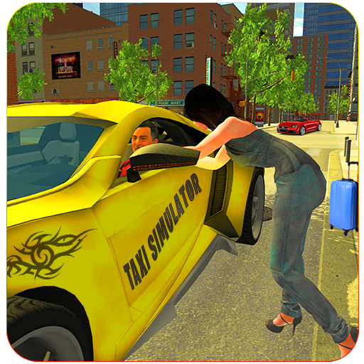 NYC taxi Lamborghini simulator: taxi driving games icon