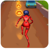 Subway Lady Super Runner Adventure 3D Game icon