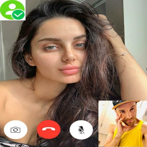 Random video chat &amp; calling; Indian hot girls free icon