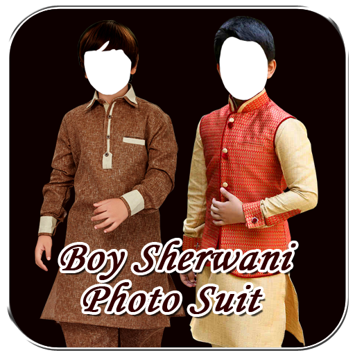 Boy Sherwani Photo Suit icon
