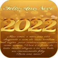 Mensagem de Feliz ano novo 2022 cartões saudações on 9Apps