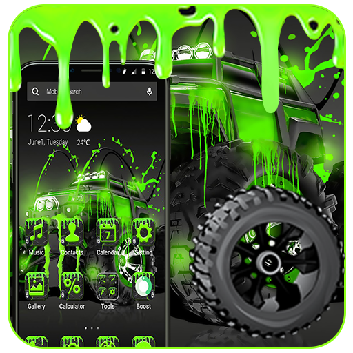 APUS Launcher Monster Truck Theme icon