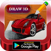 🔥 How To Draw 3D 🔥 иконка