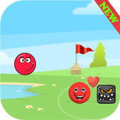 Ball Red Love 5 icon