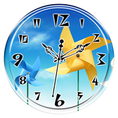Pinwheel Clock Live Wallpaper icon