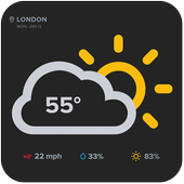 Weather &amp; Real Time Live Forcast With Navigation icon