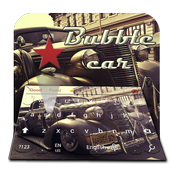 Beat-up carr theme xe ô tô cổ điển jalopy bàn phím icon