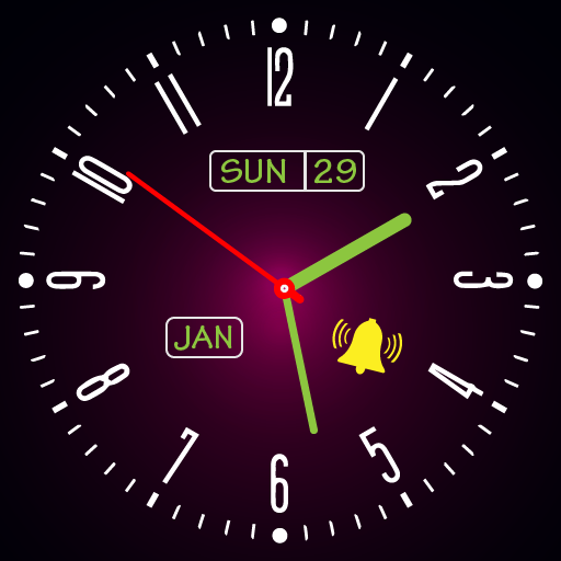 Always on Display Screen Clock icon